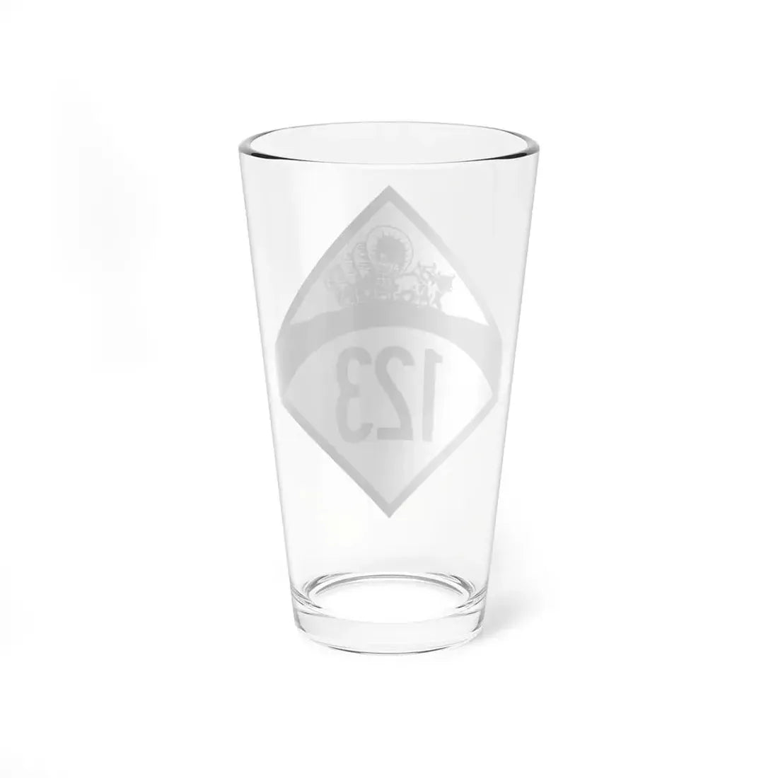 N-123 1950 (Nebraska) (Road Sign) Pint Glss 16oz - Go Mug Yourself