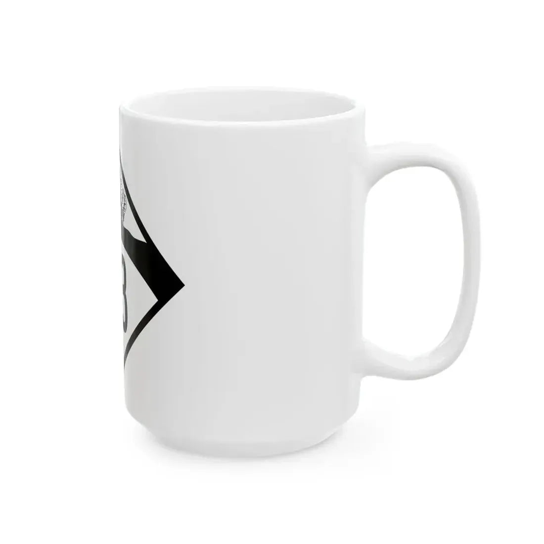 N-123 1950 (Nebraska) (Road Sign) White Coffee Mug - Go Mug Yourself