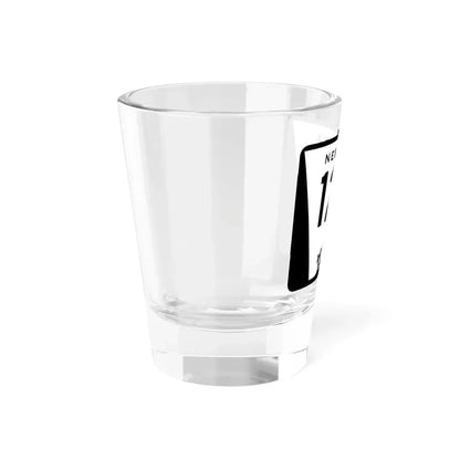N-128 (Nebraska) (Road Sign) Shot Glass 1.5oz - Go Mug Yourself