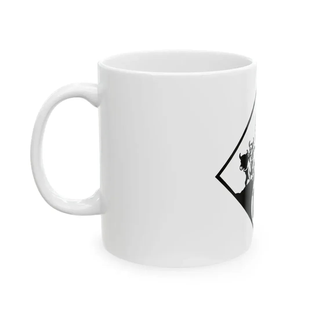 N-130 1926 (Nebraska) (Road Sign) White Coffee Mug - Go Mug Yourself