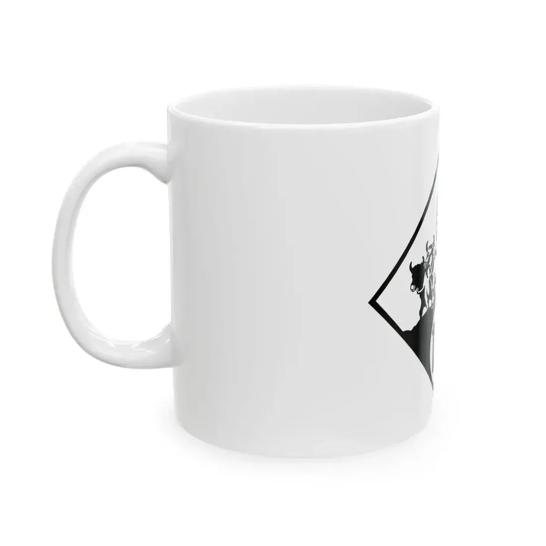 N-132 1926 (Nebraska) (Road Sign) White Coffee Mug - Go Mug Yourself