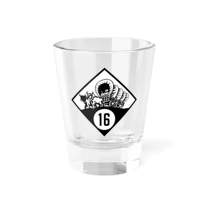 N-16 1926 (Nebraska) (Road Sign) Shot Glass 1.5oz 1.5oz - Go Mug Yourself