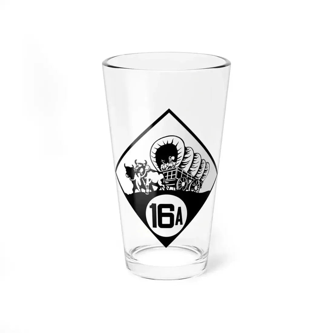 N-16A 1926 (Nebraska) (Road Sign) Pint Glass 16oz 16oz - Go Mug Yourself