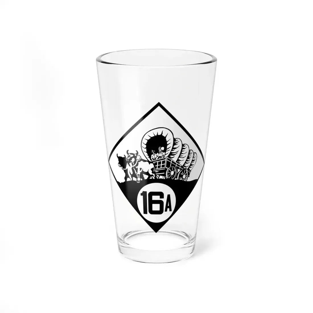 N-16A 1926 (Nebraska) (Road Sign) Pint Glss 16oz 16oz - Go Mug Yourself
