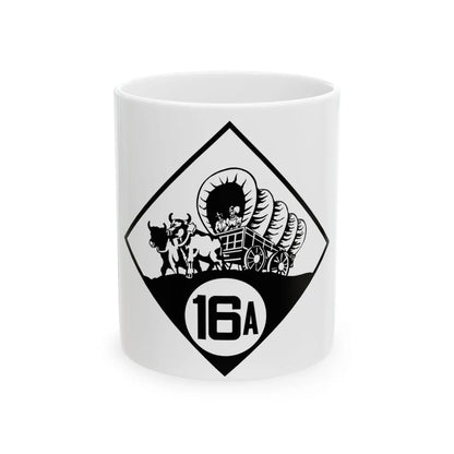 N-16A 1926 (Nebraska) (Road Sign) White Coffee Mug 11oz - Go Mug Yourself