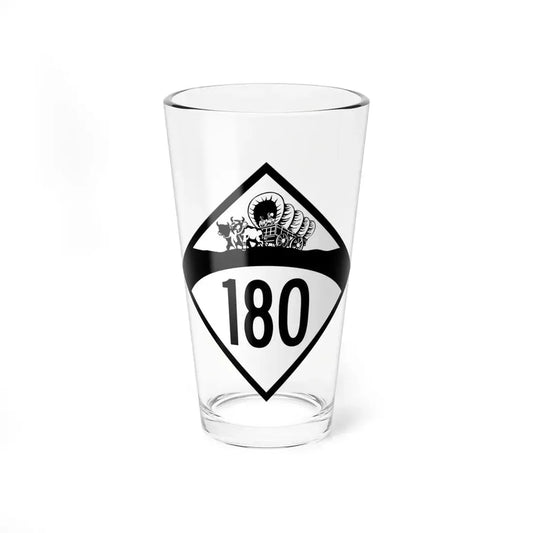 N-180 1950 (Nebraska) (Road Sign) Pint Glss 16oz 16oz - Go Mug Yourself