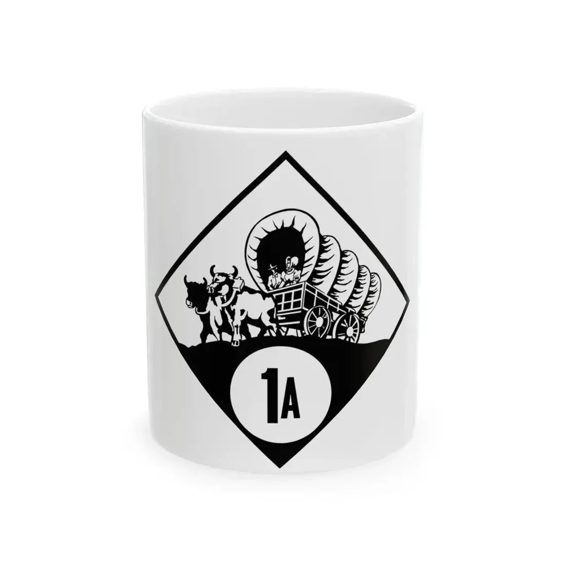 N-1A 1926 (Nebraska) (Road Sign) White Coffee Mug 11oz - Go Mug Yourself