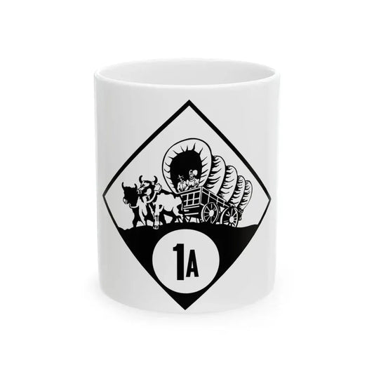 N-1A 1926 (Nebraska) (Road Sign) White Coffee Mug 11oz - Go Mug Yourself