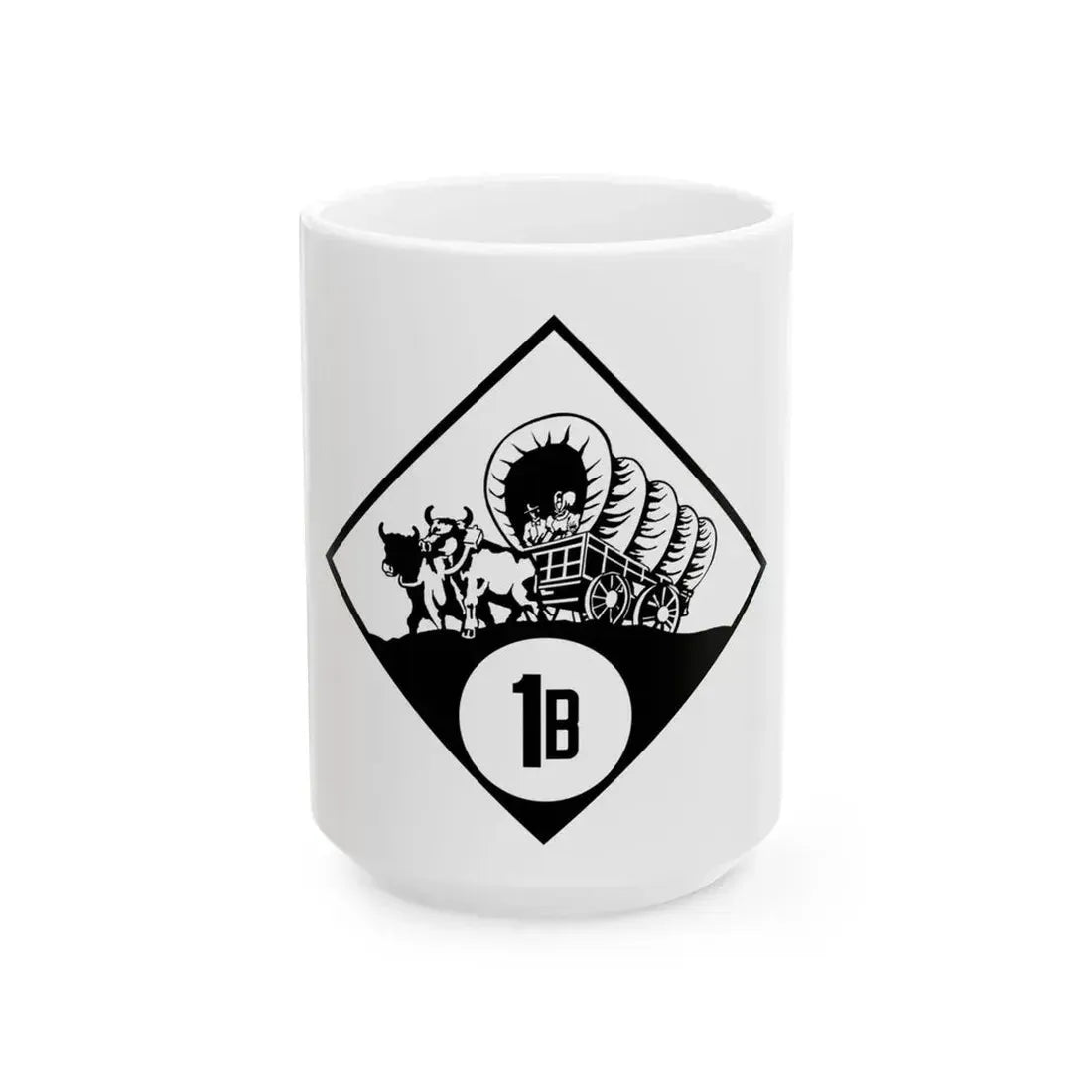 N-1B 1926 (Nebraska) (Road Sign) White Coffee Mug 15oz - Go Mug Yourself