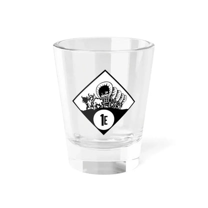 N-1E 1926 (Nebraska) (Road Sign) Shot Glass 1.5oz 1.5oz - Go Mug Yourself