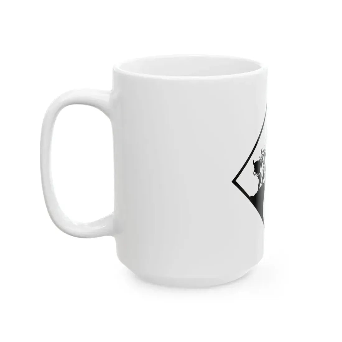 N-1E 1926 (Nebraska) (Road Sign) White Coffee Mug - Go Mug Yourself