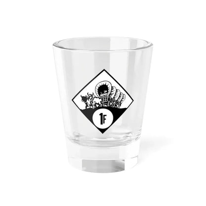 N-1F 1926 (Nebraska) (Road Sign) Shot Glass 1.5oz 1.5oz - Go Mug Yourself
