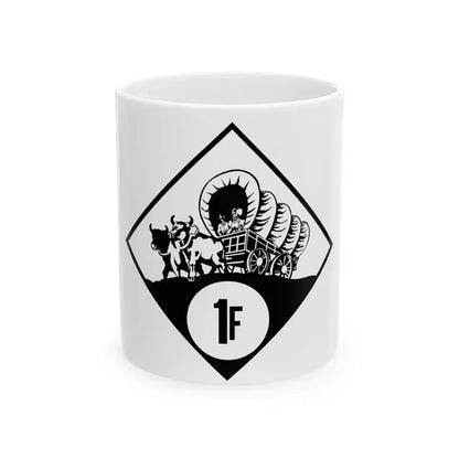 N-1F 1926 (Nebraska) (Road Sign) White Coffee Mug 11oz - Go Mug Yourself