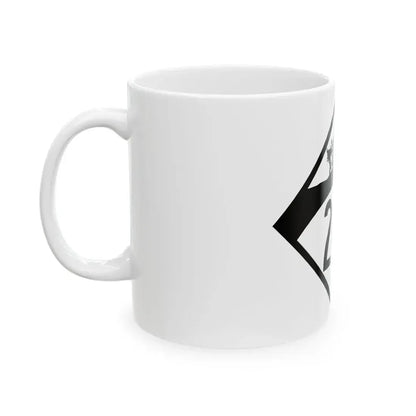 N-203 1950 (Nebraska) (Road Sign) White Coffee Mug - Go Mug Yourself