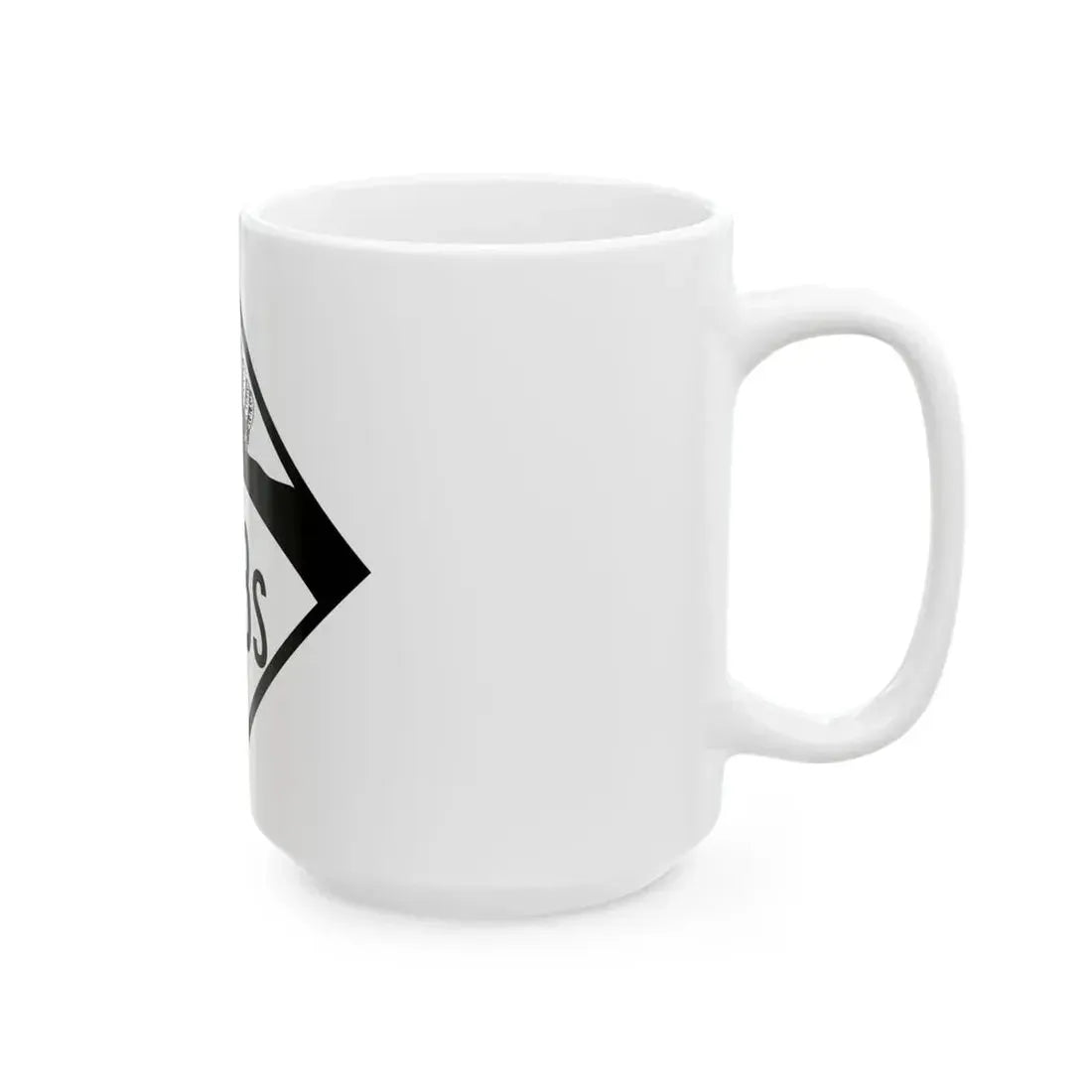 N-203S 1950 (Nebraska) (Road Sign) White Coffee Mug - Go Mug Yourself
