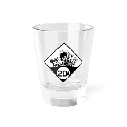 N-20A 1926 (Nebraska) (Road Sign) Shot Glass 1.5oz 1.5oz - Go Mug Yourself