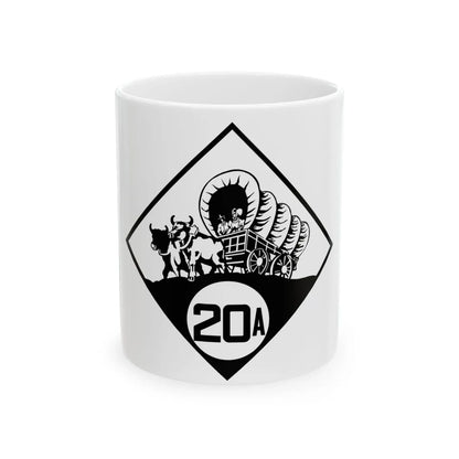 N-20A 1926 (Nebraska) (Road Sign) White Coffee Mug 11oz - Go Mug Yourself