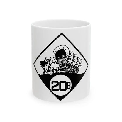 N-20B 1926 (Nebraska) (Road Sign) White Coffee Mug 11oz - Go Mug Yourself