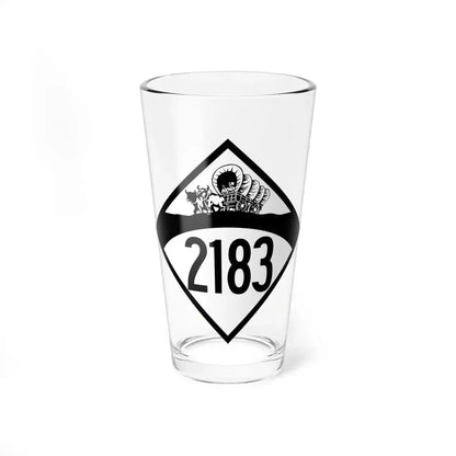 N-2183 1950 (Nebraska) (Road Sign) Pint Glass 16oz 16oz - Go Mug Yourself
