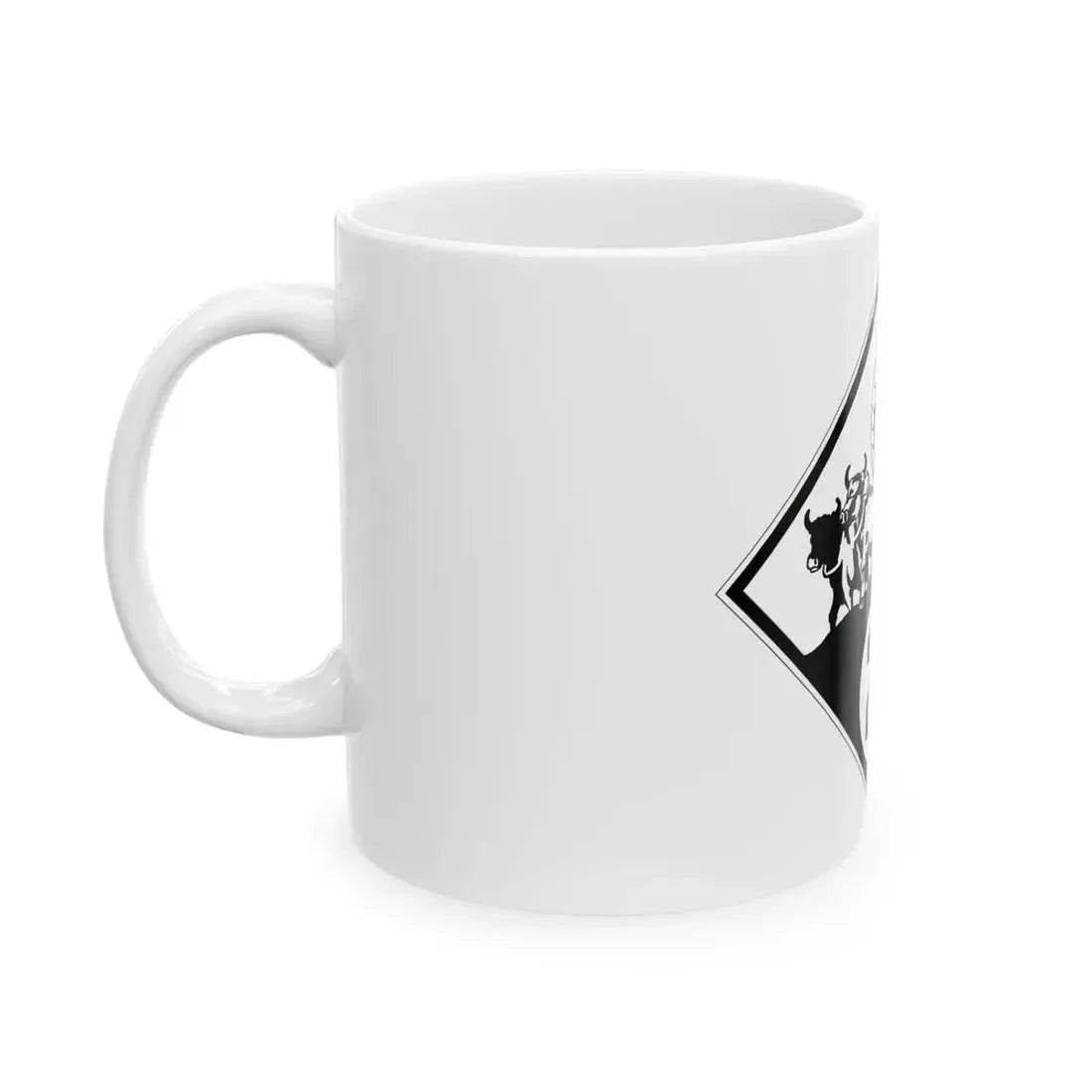N-23 1926 (Nebraska) (Road Sign) White Coffee Mug - Go Mug Yourself