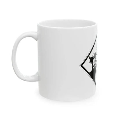 N-23 1926 (Nebraska) (Road Sign) White Coffee Mug - Go Mug Yourself