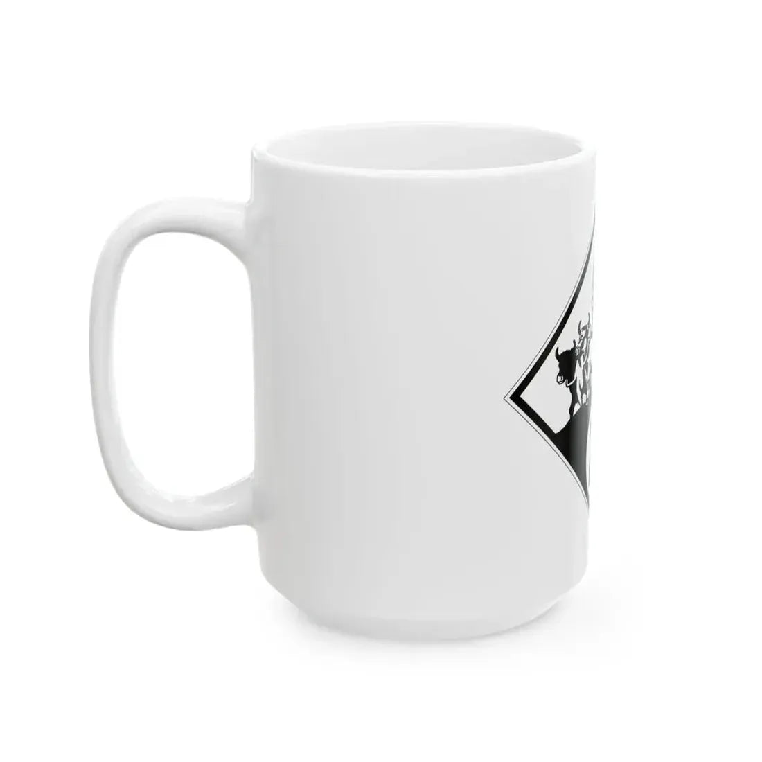N-23 1926 (Nebraska) (Road Sign) White Coffee Mug - Go Mug Yourself