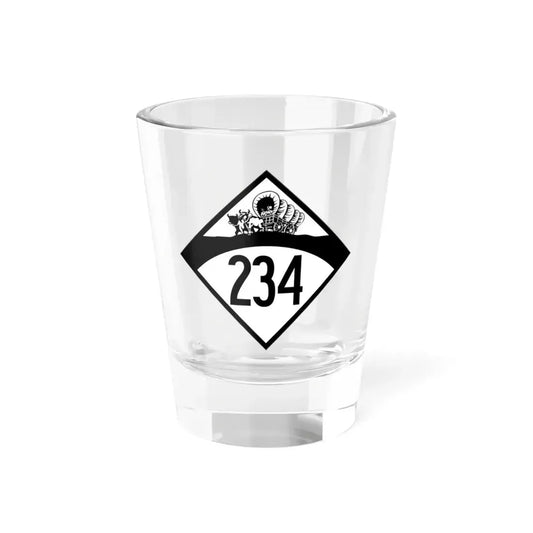 N-234 1950 (Nebraska) (Road Sign) Shot Glass 1.5oz 1.5oz - Go Mug Yourself
