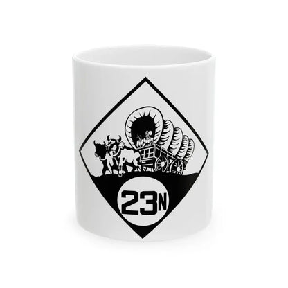 N-23N 1926 (Nebraska) (Road Sign) White Coffee Mug 11oz - Go Mug Yourself