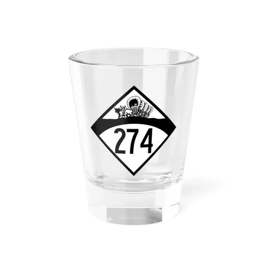 N-274 1950 (Nebraska) (Road Sign) Shot Glass 1.5oz 1.5oz - Go Mug Yourself