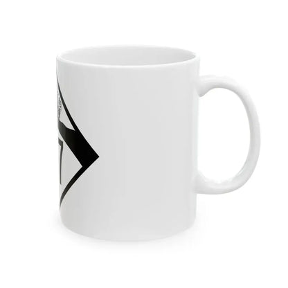 N-277 1950 (Nebraska) (Road Sign) White Coffee Mug - Go Mug Yourself