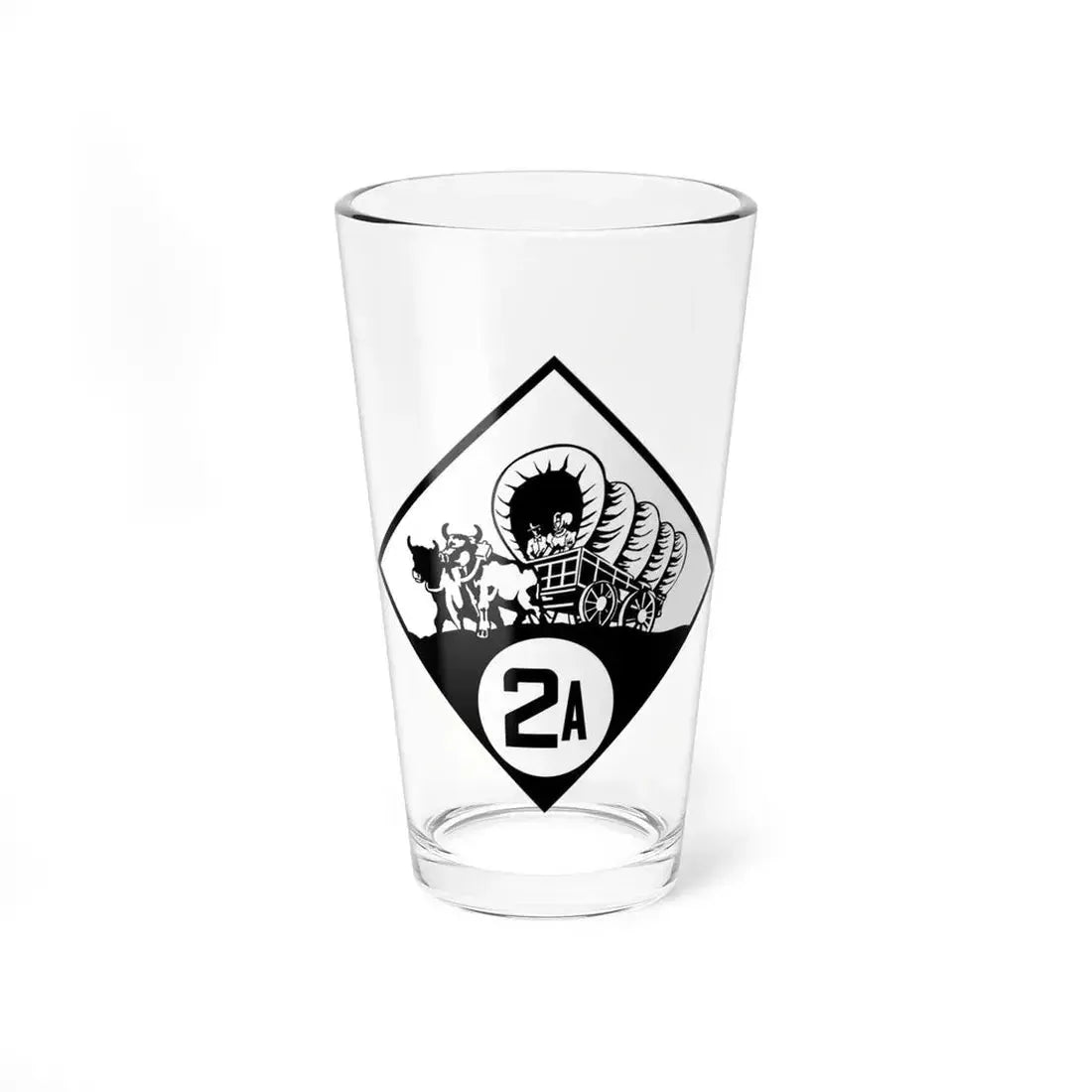 N-2A 1926 (Nebraska) (Road Sign) Pint Glass 16oz 16oz - Go Mug Yourself