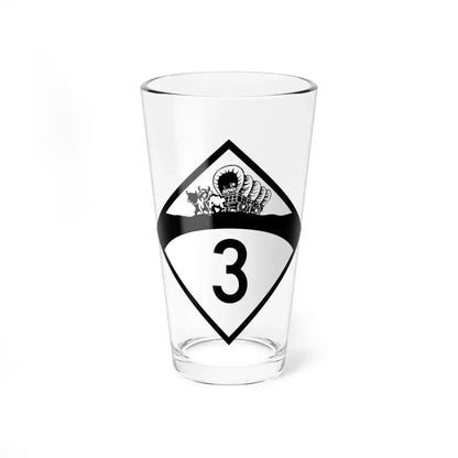 N-3 1950 (Nebraska) (Road Sign) Pint Glass 16oz 16oz - Go Mug Yourself