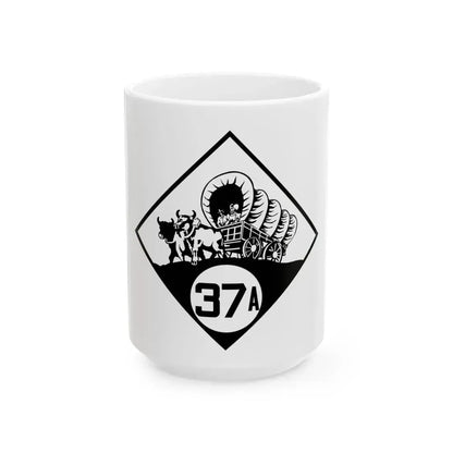 N-37A 1926 (Nebraska) (Road Sign) White Coffee Mug 15oz - Go Mug Yourself