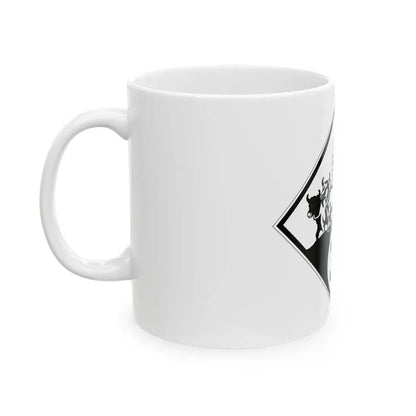 N-38 1926 (Nebraska) (Road Sign) White Coffee Mug - Go Mug Yourself