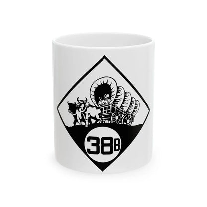 N-38B 1926 (Nebraska) (Road Sign) White Coffee Mug 11oz - Go Mug Yourself