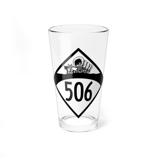 N-506 1950 (Nebraska) (Road Sign) Pint Glass 16oz 16oz - Go Mug Yourself