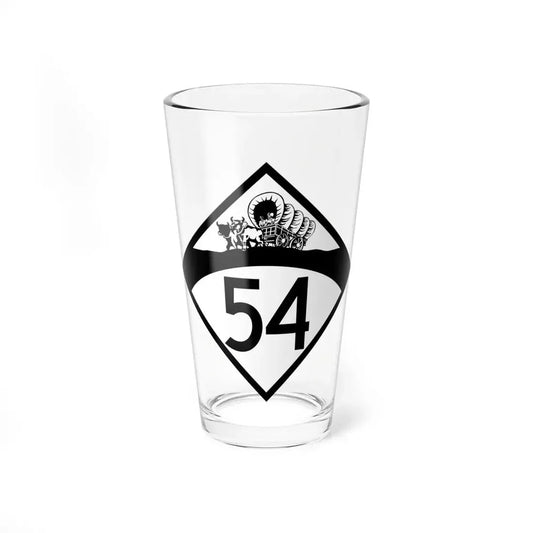 N-54 1950 (Nebraska) (Road Sign) Pint Glss 16oz 16oz - Go Mug Yourself