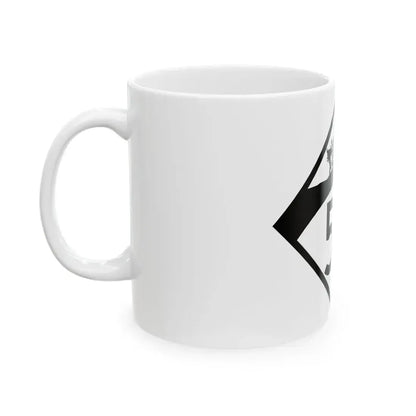 N-54 1950 (Nebraska) (Road Sign) White Coffee Mug - Go Mug Yourself