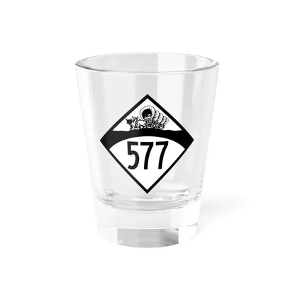 N-577 1950 (Nebraska) (Road Sign) Shot Glass 1.5oz 1.5oz - Go Mug Yourself