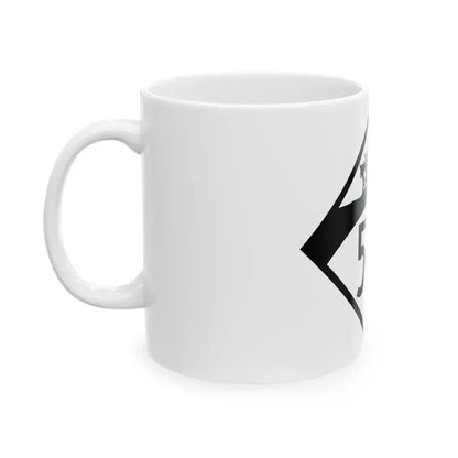 N-577 1950 (Nebraska) (Road Sign) White Coffee Mug - Go Mug Yourself