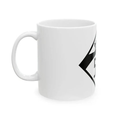 N-583 1950 (Nebraska) (Road Sign) White Coffee Mug - Go Mug Yourself