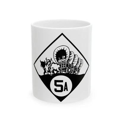 N-5A 1926 (Nebraska) (Road Sign) White Coffee Mug 11oz - Go Mug Yourself