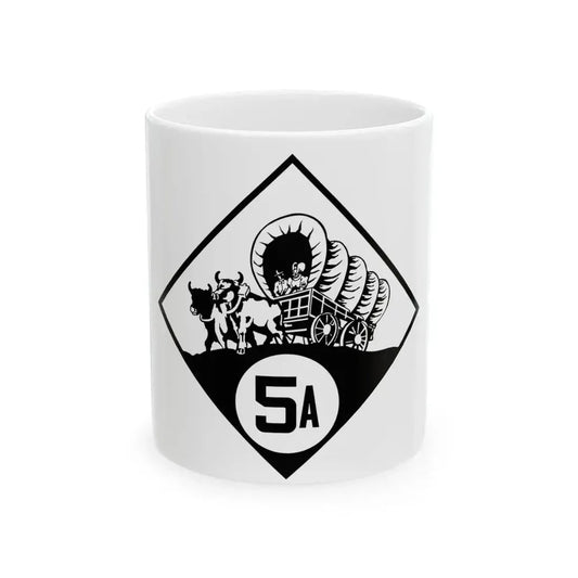 N-5A 1926 (Nebraska) (Road Sign) White Coffee Mug 11oz - Go Mug Yourself