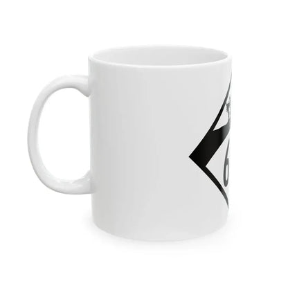 N-602 1950 (Nebraska) (Road Sign) White Coffee Mug - Go Mug Yourself