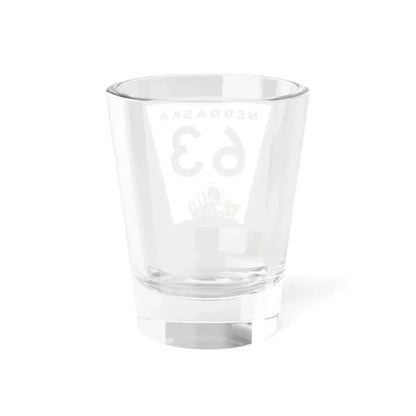 N-63 (Nebraska) (Road Sign) Shot Glass 1.5oz - Go Mug Yourself