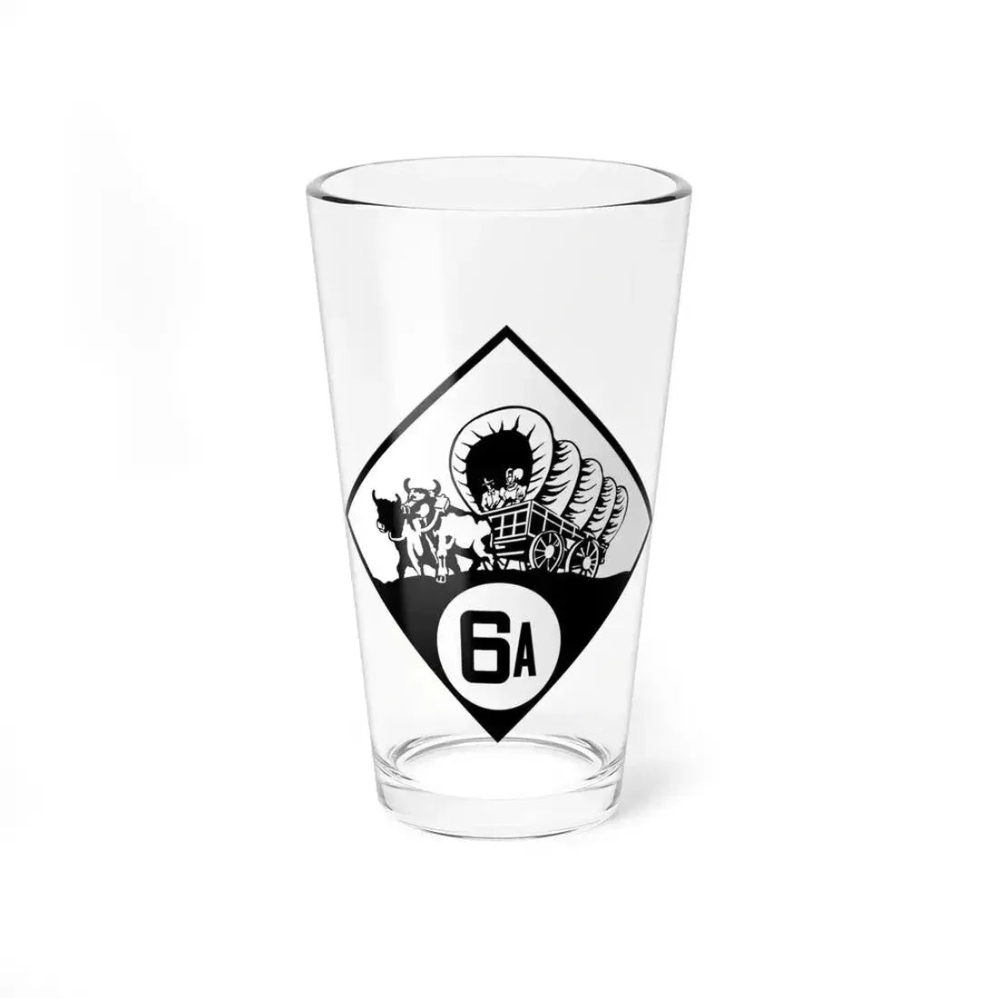 N-6A 1926 (Nebraska) (Road Sign) Pint Glass 16oz 16oz - Go Mug Yourself