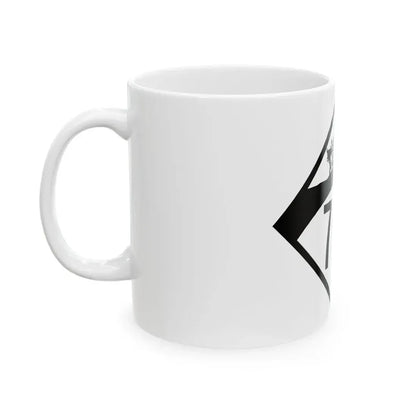 N-702 1950 (Nebraska) (Road Sign) White Coffee Mug - Go Mug Yourself