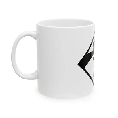N-71 1950 (Nebraska) (Road Sign) White Coffee Mug - Go Mug Yourself