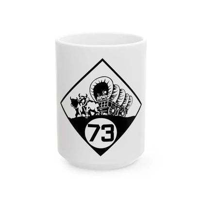 N-73 1926 (Nebraska) (Road Sign) White Coffee Mug 15oz - Go Mug Yourself