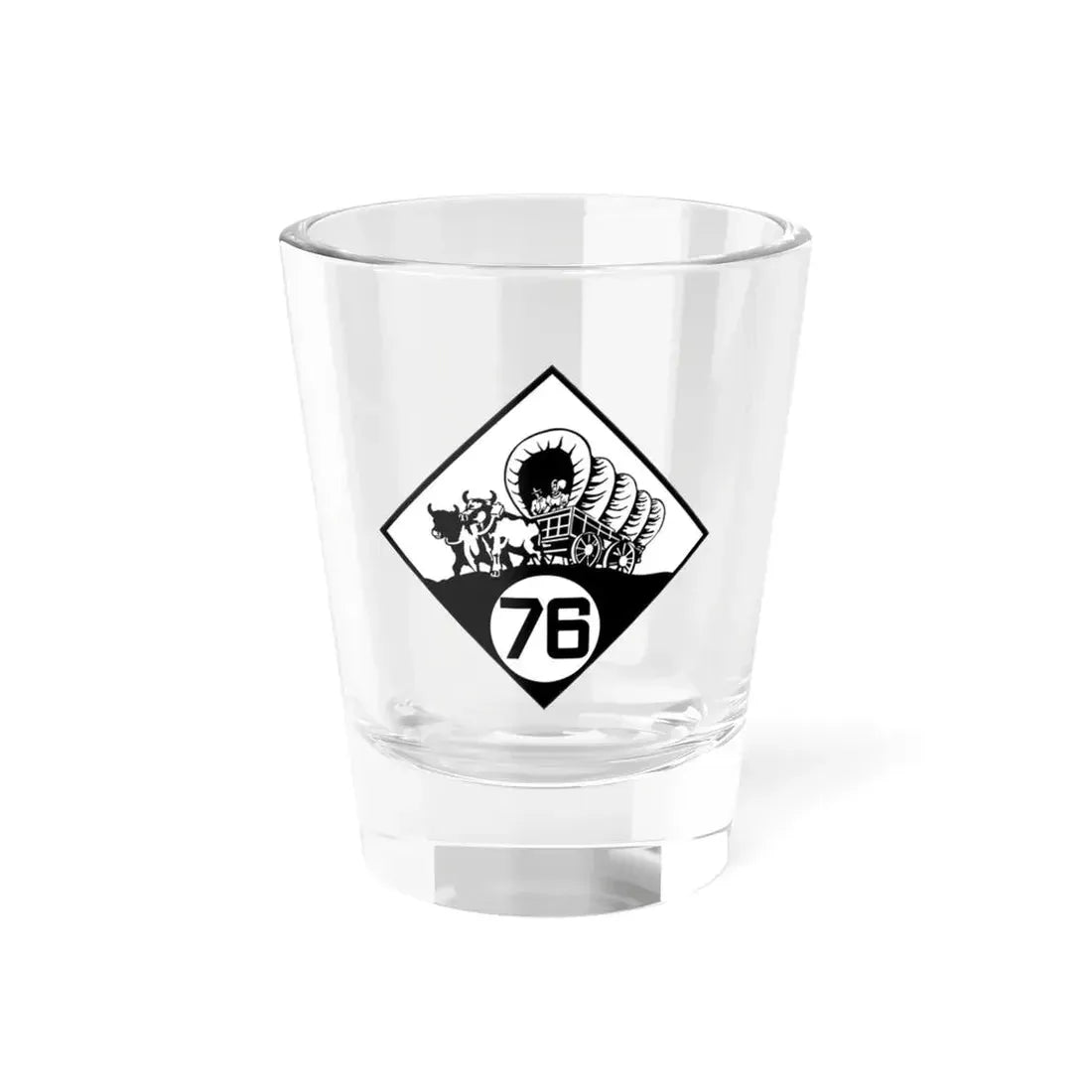 N-76 1926 (Nebraska) (Road Sign) Shot Glass 1.5oz 1.5oz - Go Mug Yourself